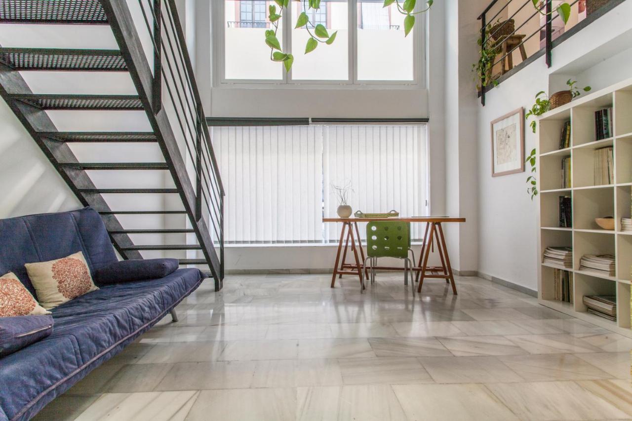 Apartamento LF PARKING INCLUIDO Amplio Loft en Barrio Santa Cruz Sevilla Exterior foto